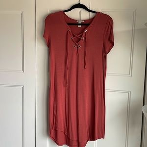 Charlotte Russe Tie Front Dress
